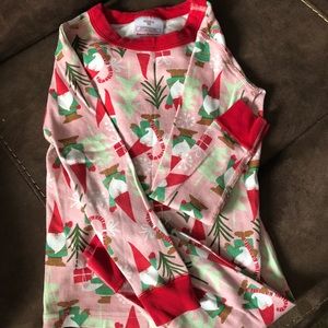 Hanna Andersson girls Christmas gnome pajamas
